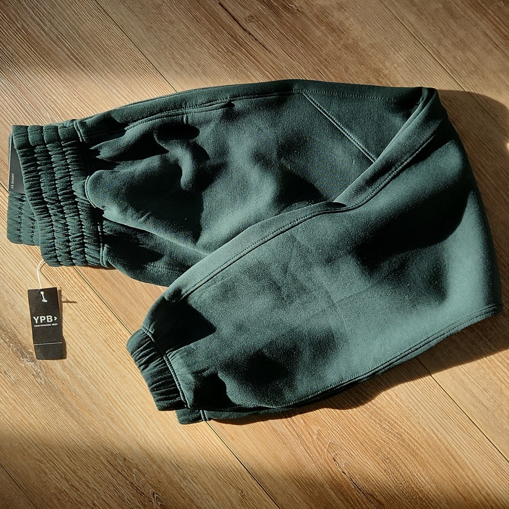 Active by Abercrombie - YPB neoKNIT Jogger, XS Short, Deep Evergreen, NWT